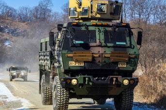 Convoy live fire training enhances 3-2 GSAB Soldier tactical skills ...