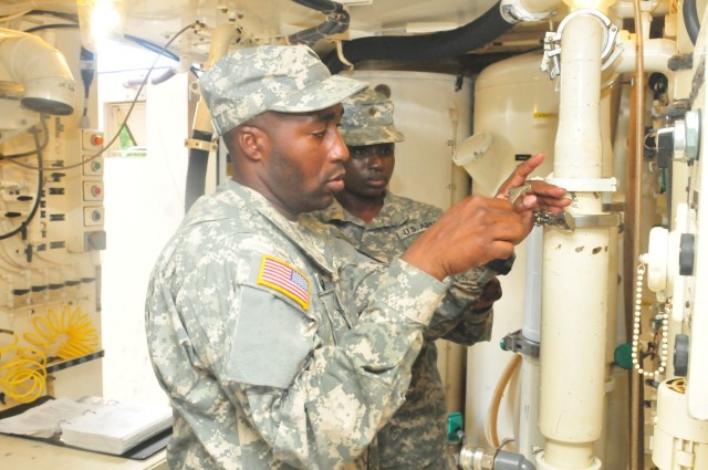 610th QM Co. turns sea water into fresh water