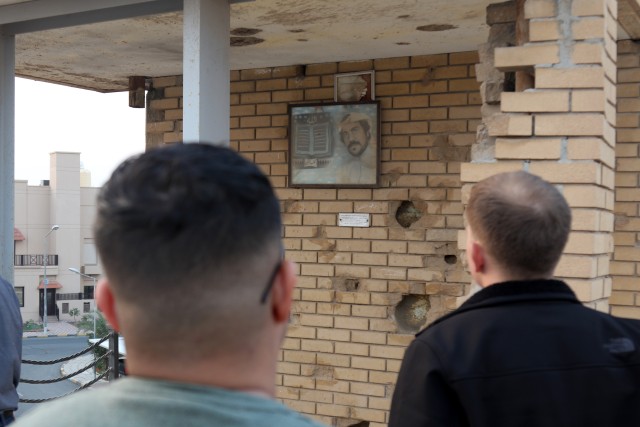 Junior Officers visit Historic Kuwaiti Site