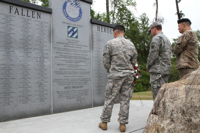 3rd Brigade Combat Team dedicates new memorial