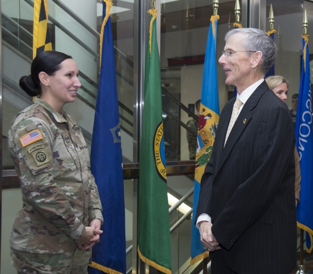 Acting Secretary of the Army visits INSCOM