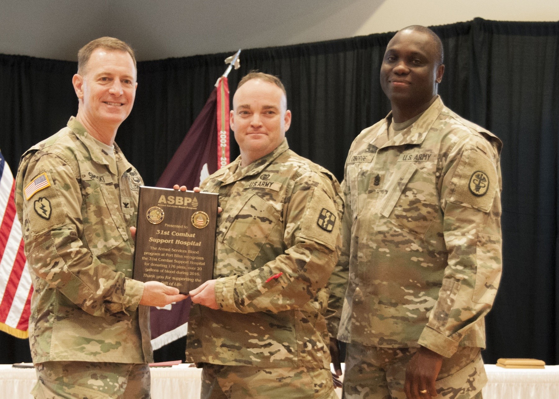 Blood Donor Center recognizes top donors | Article | The United States Army