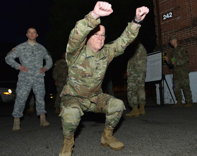 1st Battalion 3rd Infantry Regiment (The Old Guard), Squad PT Competition