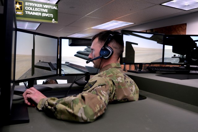 Army team simulates $5 million Stryker with plywood, touch screens ...