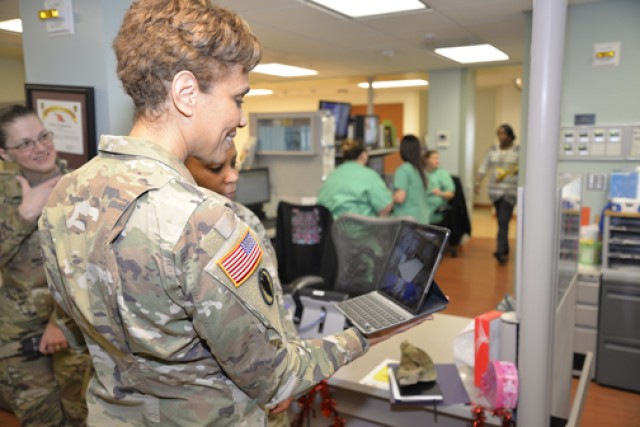 Lt. Gen, Nadja Y. West visits GLWACH