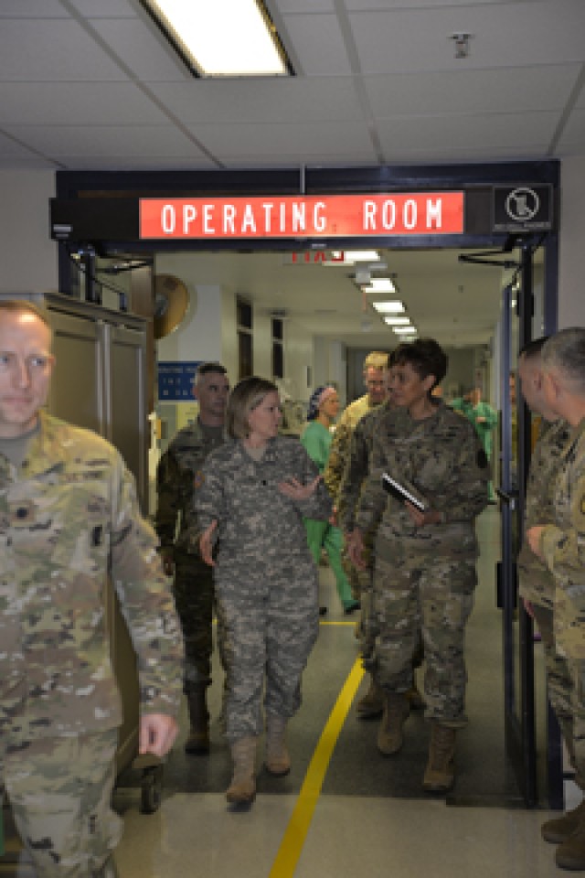 Lt. Gen. Nadja Y. West visits GLWACH