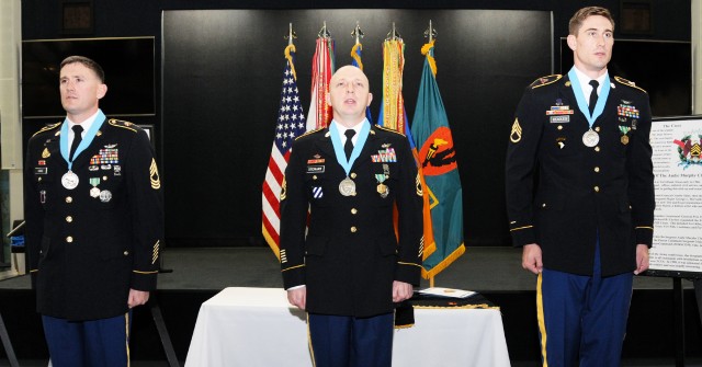 Sergeant Audie Murphy Club inducts 3 Soldiers