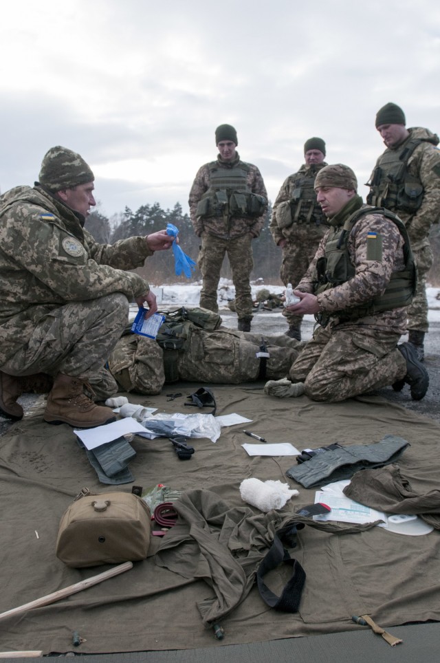 Ukrainian army takes charge of medical training