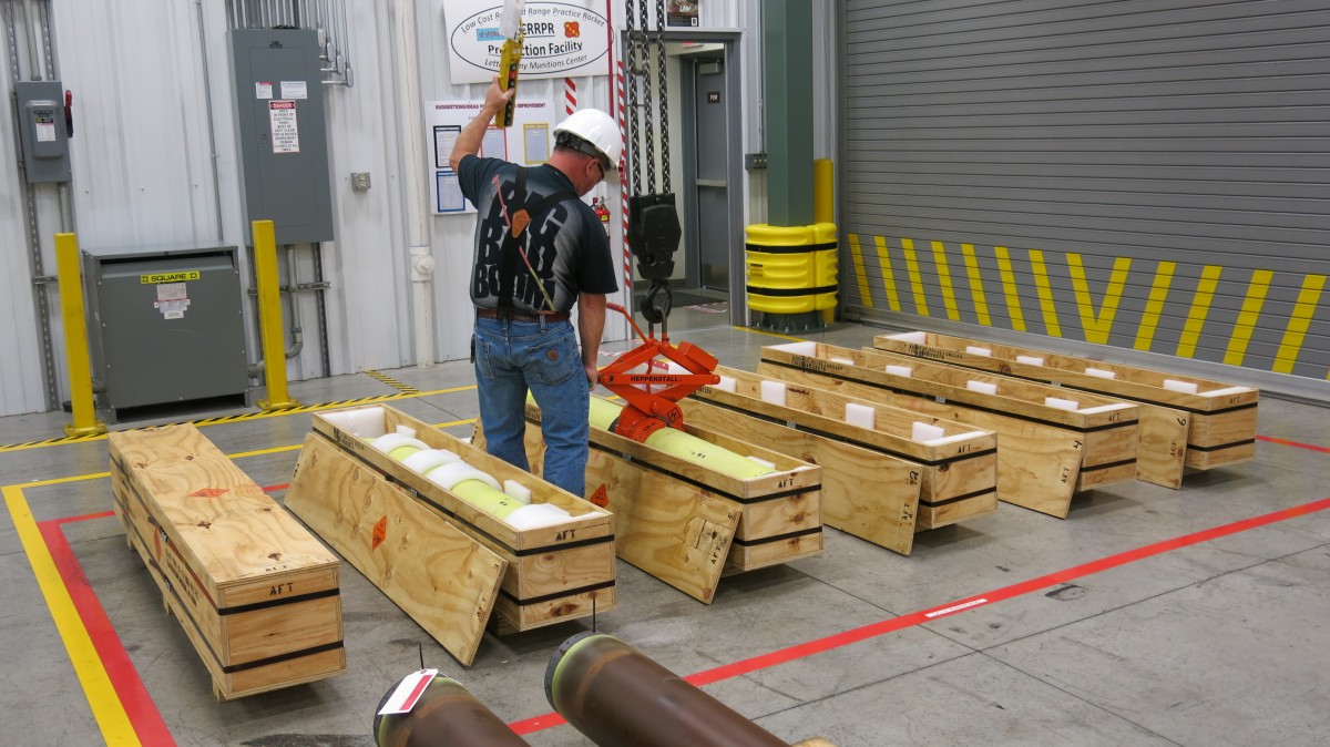 Letterkenny Munitions Center supports U.S. Army training rocket ...