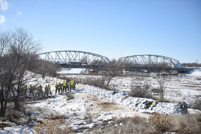 Wyoming National Guard assisting state officials in flood battle near Worland