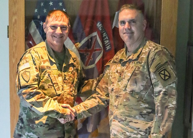 10th Mountain (LI), Reserve support
