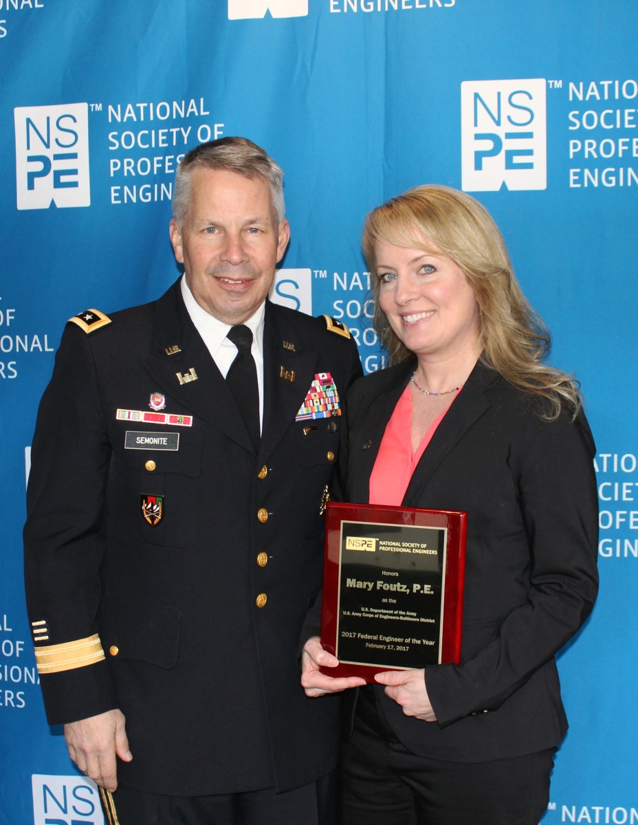 Us Army Engineer Recognized Nationally As Federal Engineer Of The