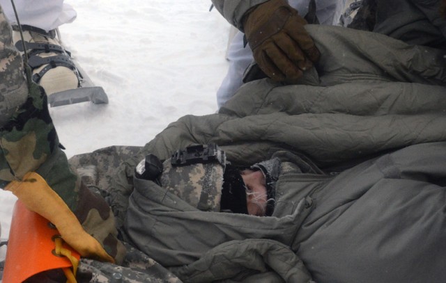 Soldiers immerse in life-saving avalanche training