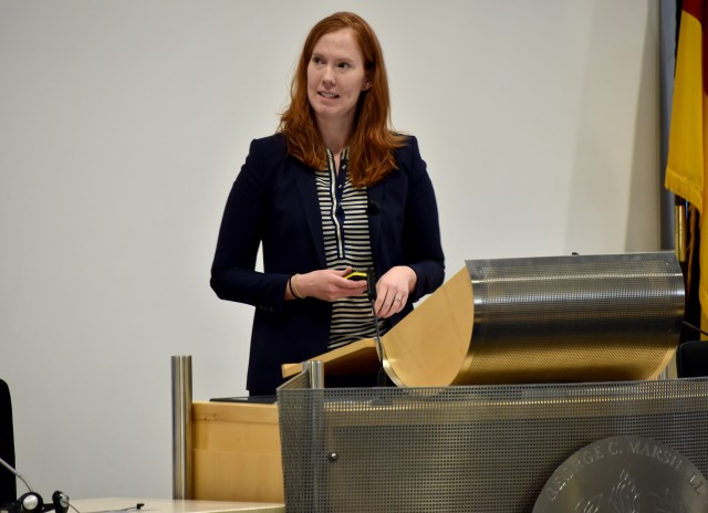Kate Charlet Speaks at Marshall Center