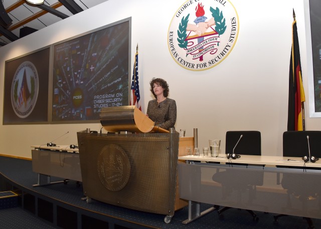 United Nations Institute for Disarmament Research Kerstin Vignard Speaks At Marshall Center