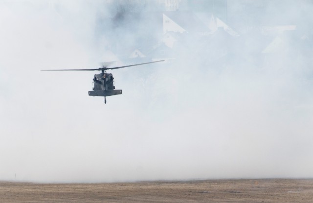 Flight testing will include flight in clouds and smoke.