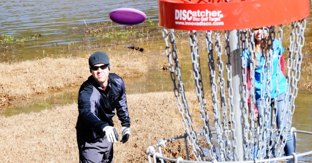 Post disc golf course offers different strokes