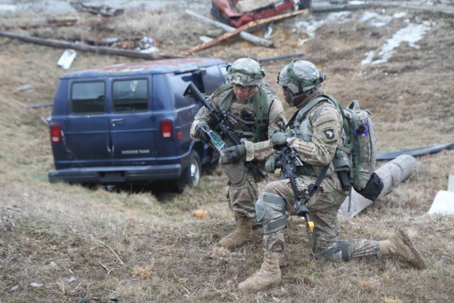 101st Soldiers conduct East African Response Force validation exercise