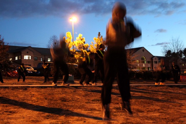Psychological operations units remember fallen through physical training