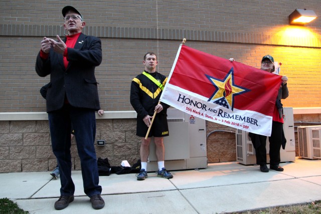 Psychological operations units remember fallen through physical training