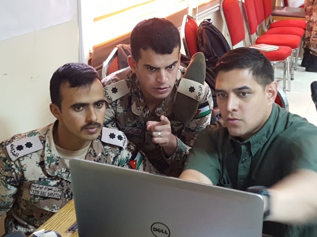 Kentucky Guard Soldiers build partnerships in Jordan