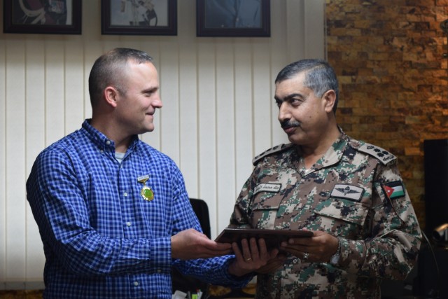 Kentucky Guard Soldiers build partnerships in Jordan