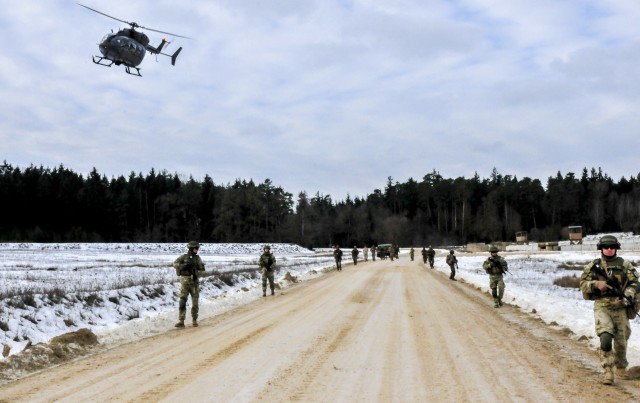 Georgians and Marines meld forces at JMRC