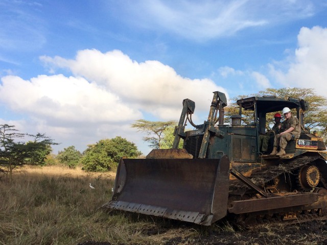Massachusetts National Guard engineers train in Kenya