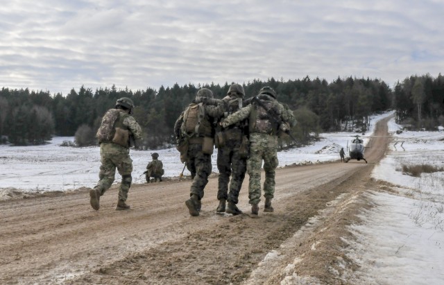 Georgians and Marines meld forces at JMRC