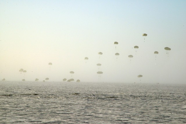 Paratroopers retrieve satellite during Spartan Pegasus exercise