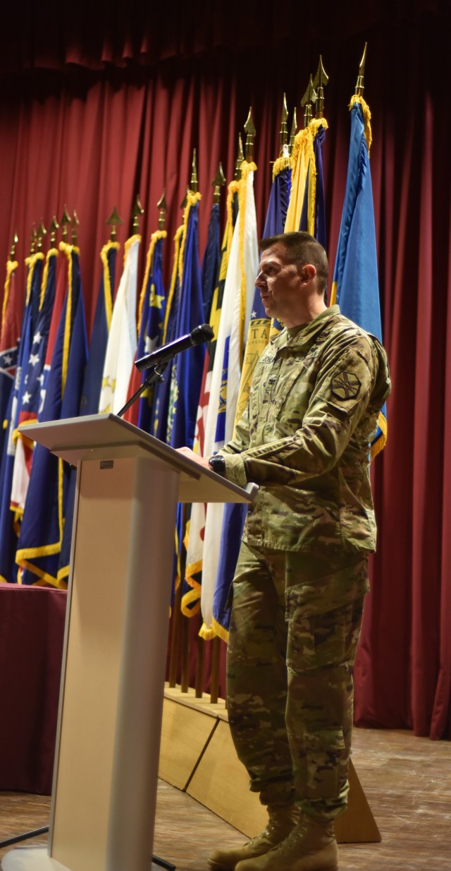 USAG Ansbach Commander Col. Benjamin A. Jones - Length of Service Ceremony