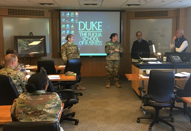 Fort Bragg Soldiers take part in Duke University leader development