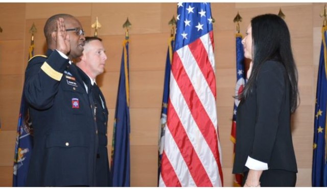 CECOM honors Miranda in SES promotion ceremony