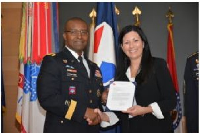 CECOM honors Miranda in SES promotion ceremony
