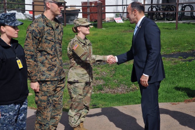 Congressman Panetta "wowed" by Presidio visit