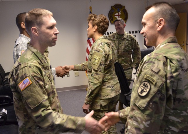 Army Surgeon General Visits Dunham U.S. Army Health Clinic