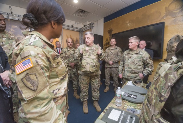 Army chief of staff visits Natick