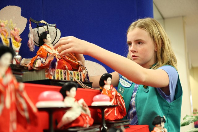 Camp Zama Girl Scouts experience Japanese traditions