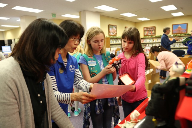 Camp Zama Girl Scouts experience Japanese traditions