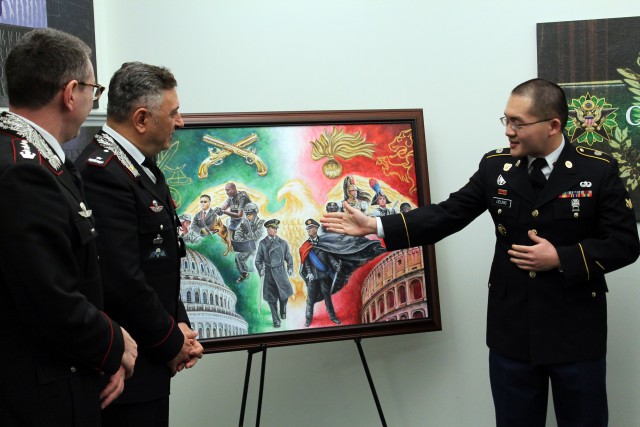 Like Michelangelo, specialist realizes dreams of discipline and art