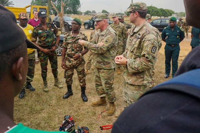 USARAF C-IED support Lake Chad Basin (LCB) partner nations by saving lives