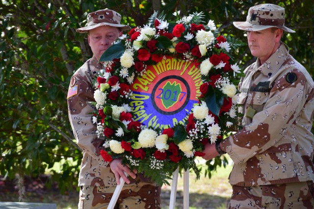 24th Infantry Division Veterans' honor fallen Soldiers