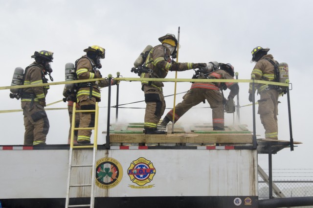 Light and Fight: Post hosts regional fire training exercise