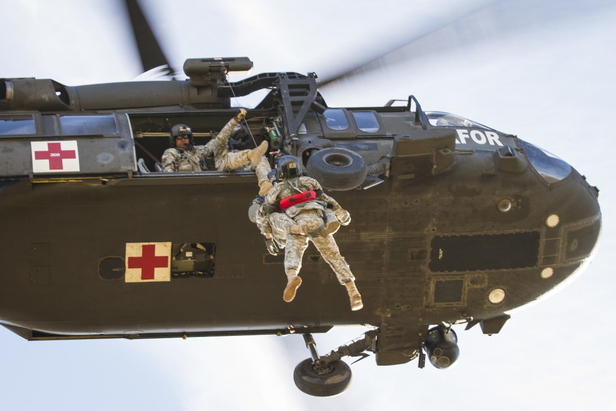 Medics Conduct Hoist Training | Article | The United States Army