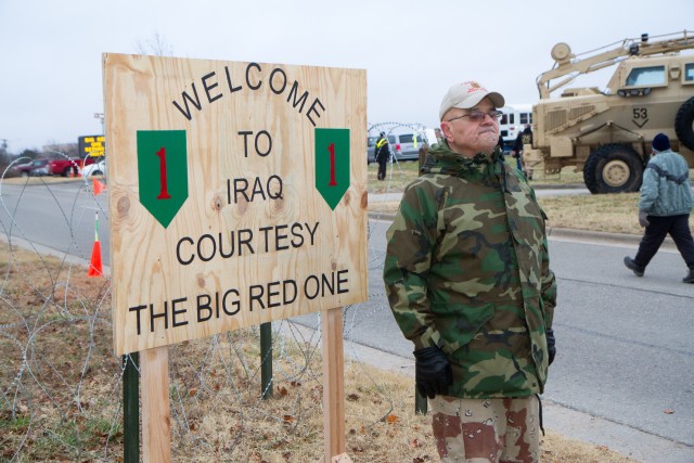 'Big Red One' honors Desert Storm Soldiers with 'berm breach