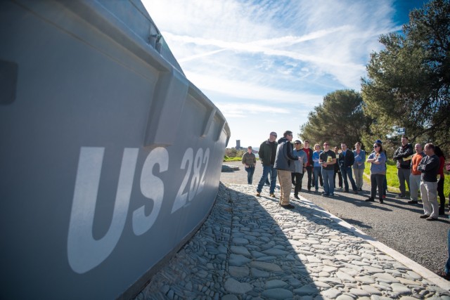 U.S. Army Europe's Combat Support Hospital takes Staff Ride to Southern France