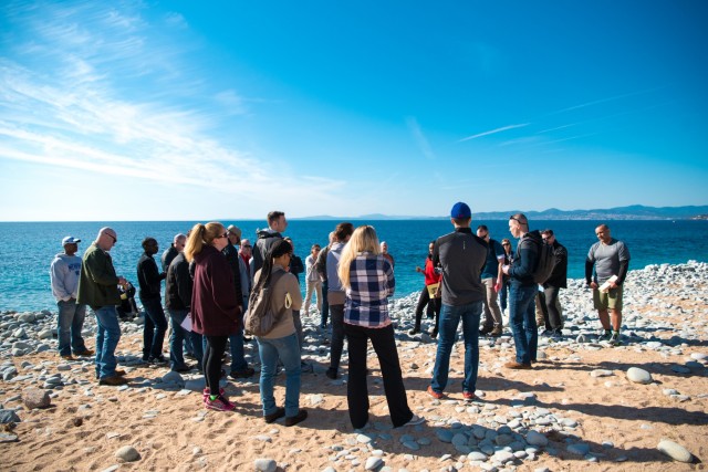 U.S. Army Europe's Combat Support Hospital takes Staff Ride to Southern France