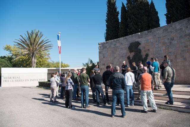 U.S. Army Europe's Combat Support Hospital takes Staff Ride to Southern France