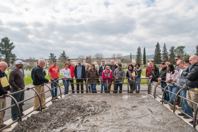 U.S. Army Europe's Combat Support Hospital takes Staff Ride to Southern France