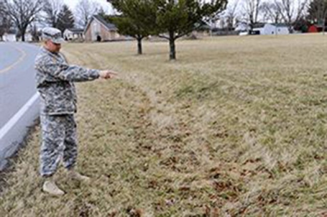 Ohio National Guard Soldier saves wandering toddler